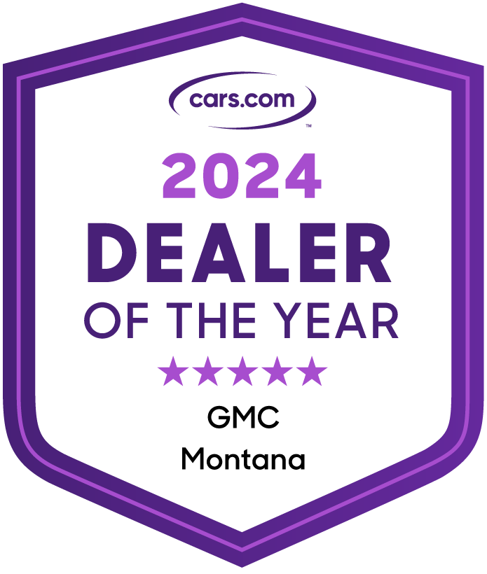 2024 Dealer of the Year Award - GMC Montana