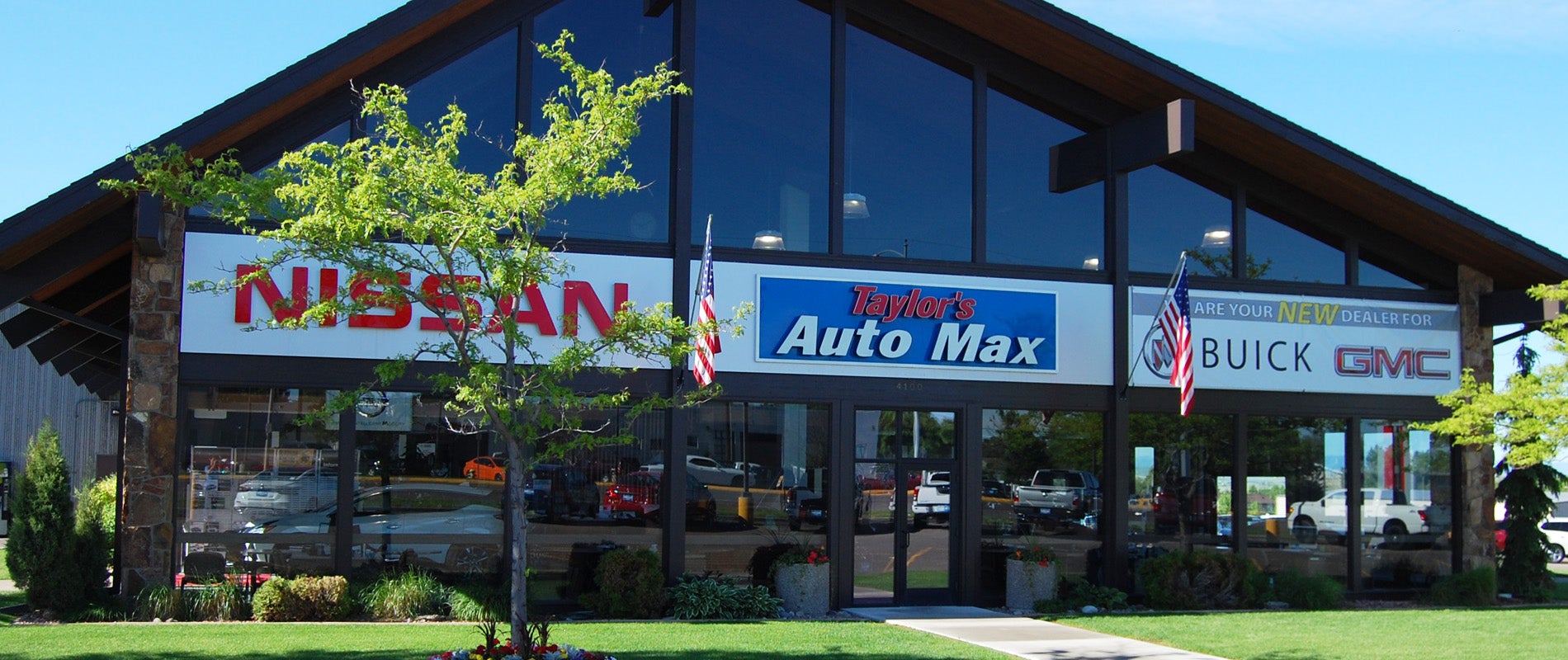 Taylor’s Auto Max Nissan GMC Buick of Great Falls storefront