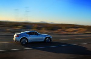 A Nissan Z cruising down the streets of Great Falls, MT | Taylor's Auto Max