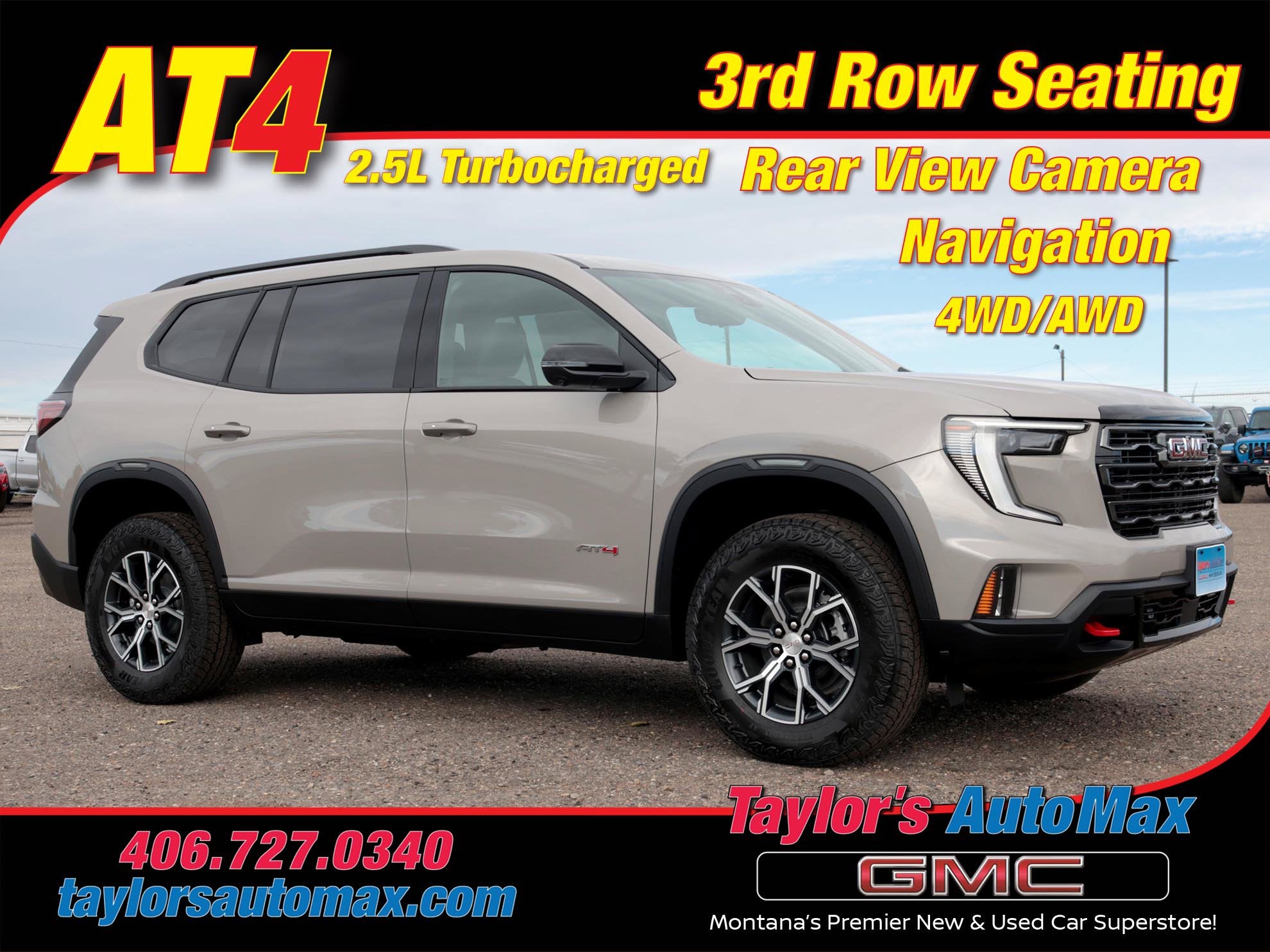 2027 GMC Acadia AT4