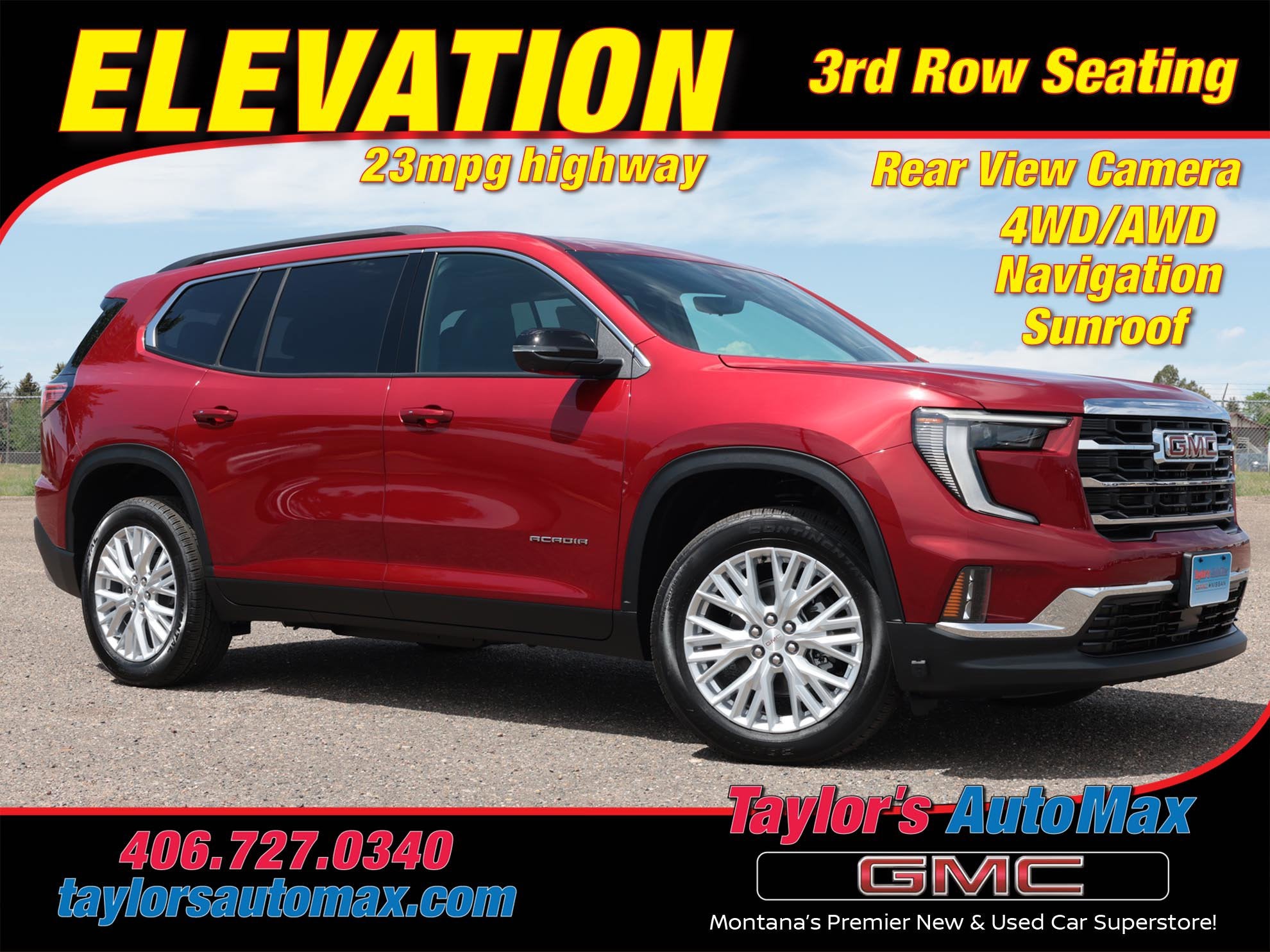 2026 GMC Acadia Elevation