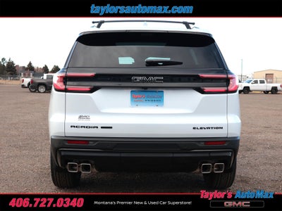 2026 GMC Acadia Elevation