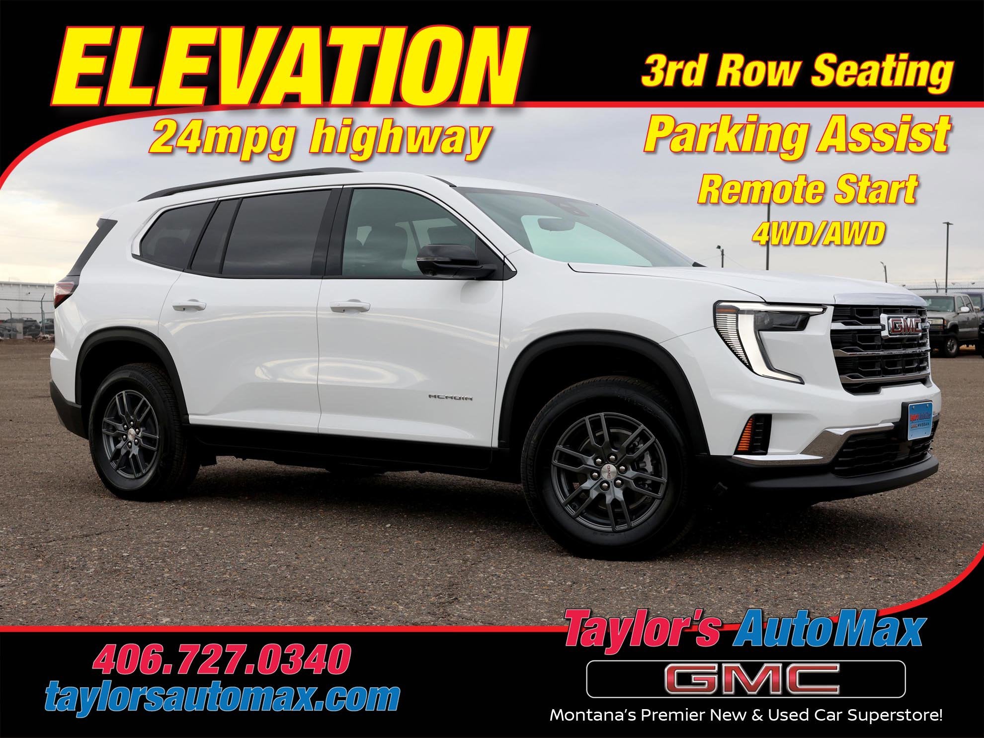 2026 GMC Acadia Elevation