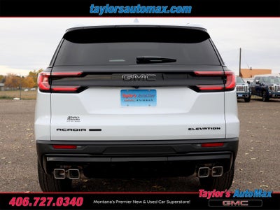 2026 GMC Acadia Elevation