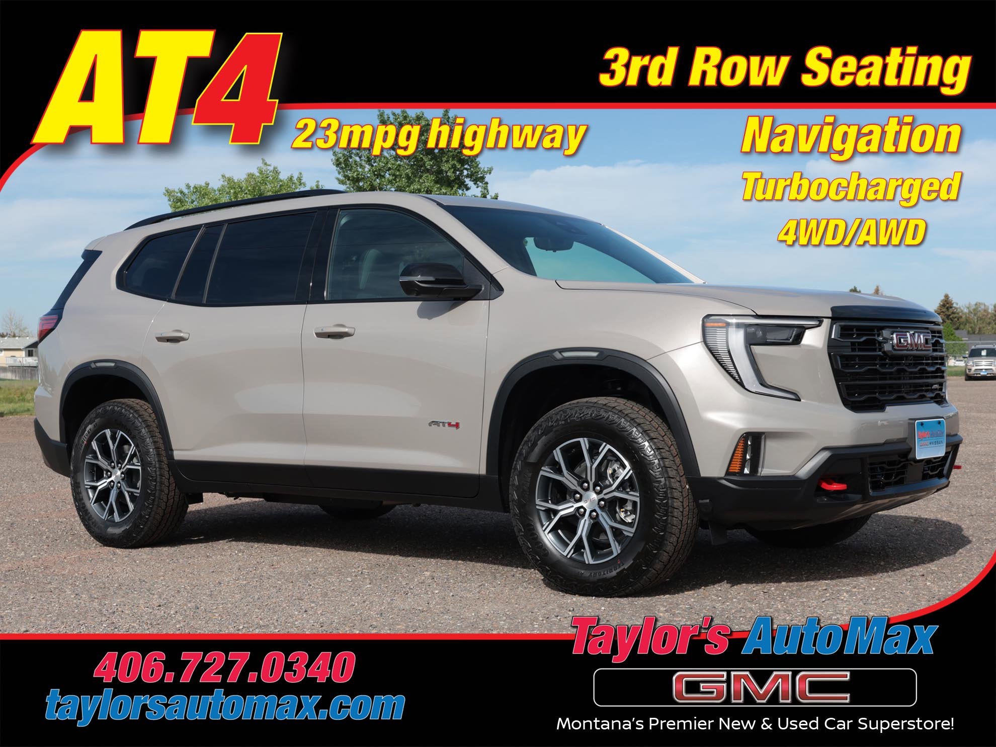 2026 GMC Acadia AT4