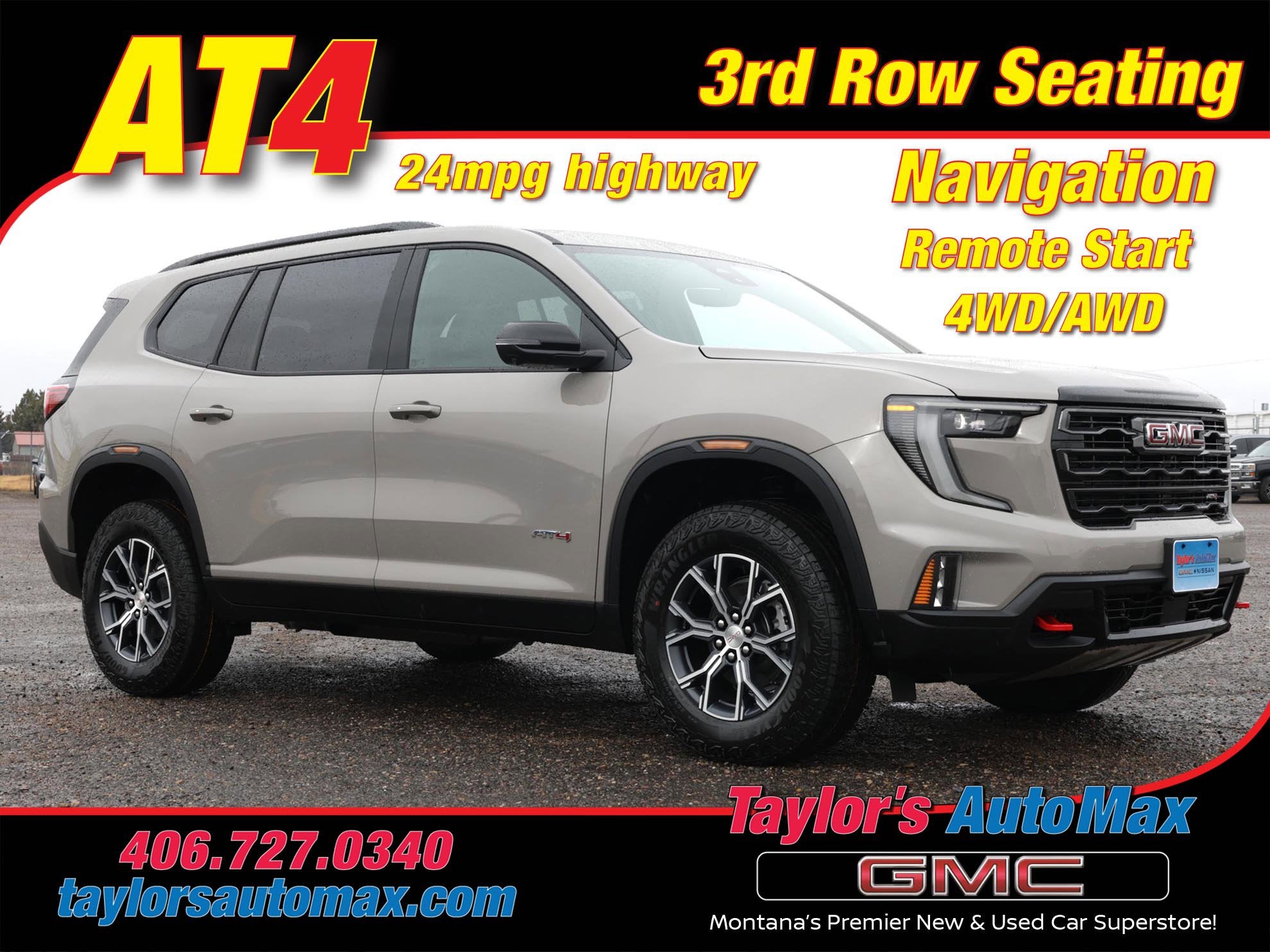 2026 GMC Acadia AT4