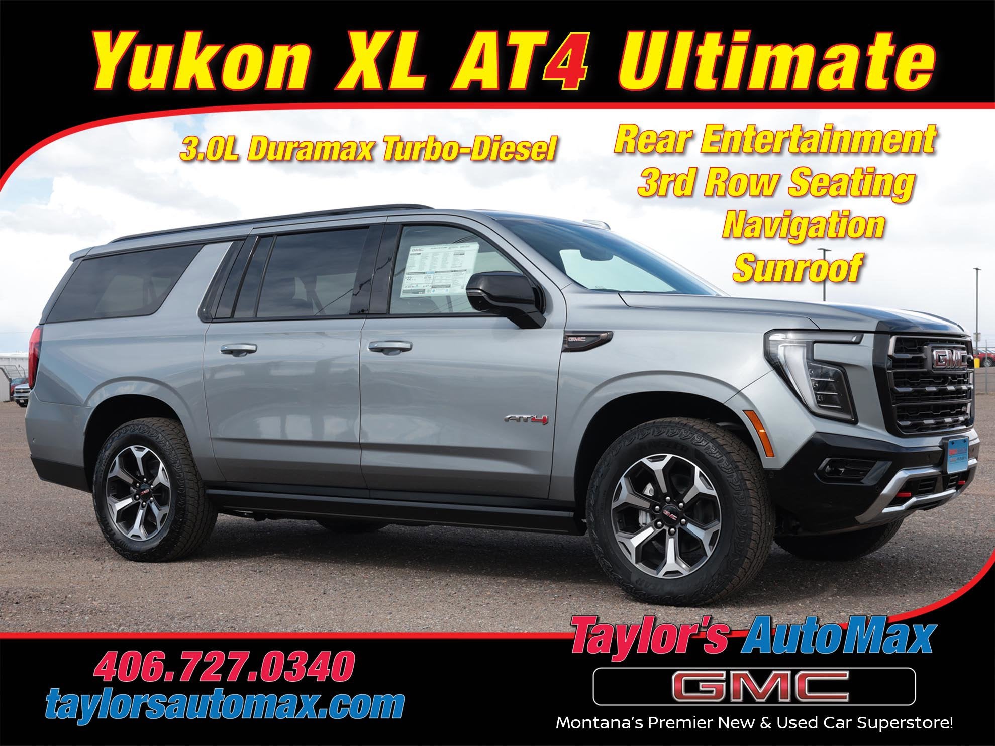 2026 GMC Yukon XL AT4 Ultimate