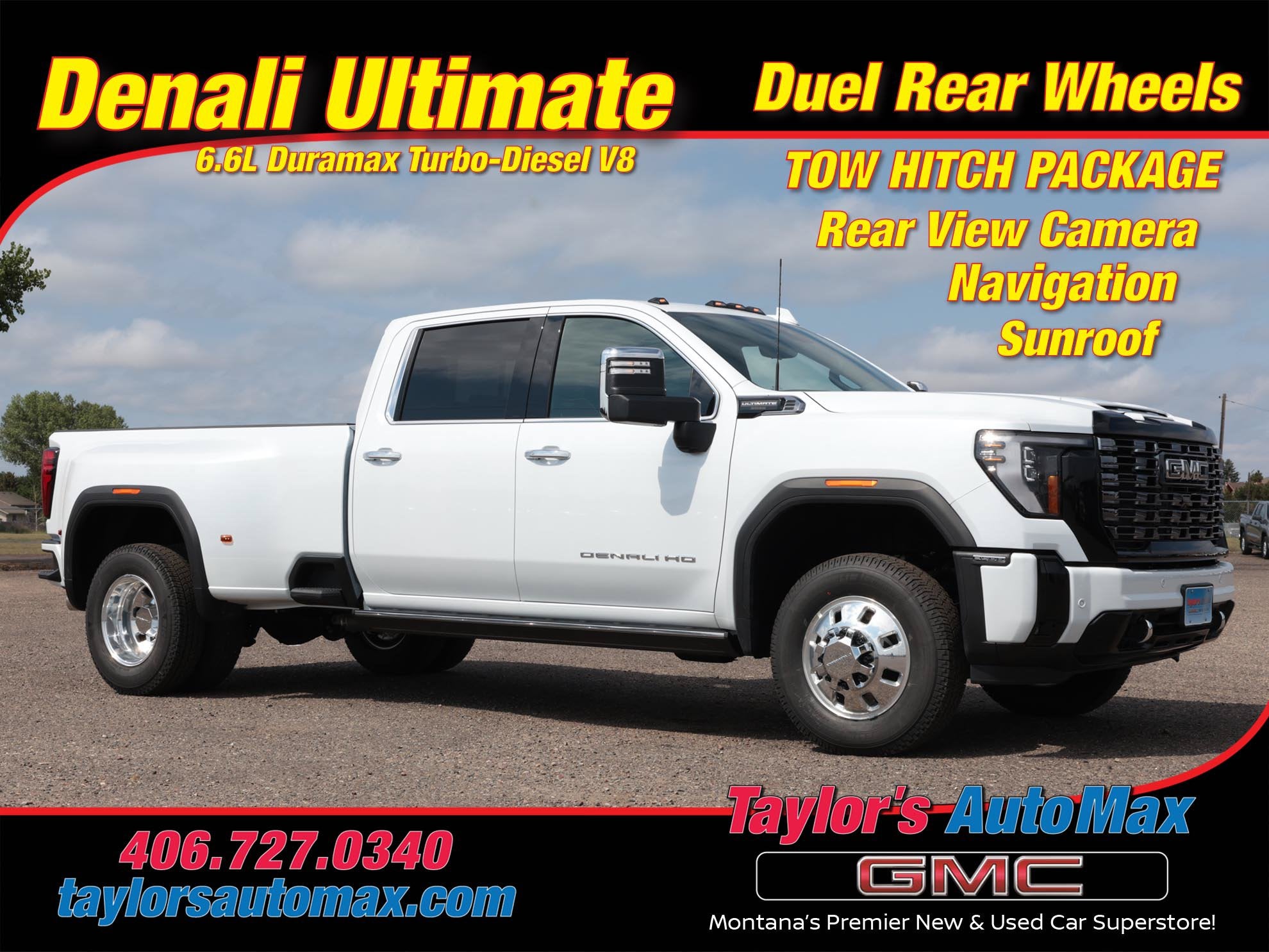 2026 GMC Sierra 3500 HD Denali Ultimate DRW