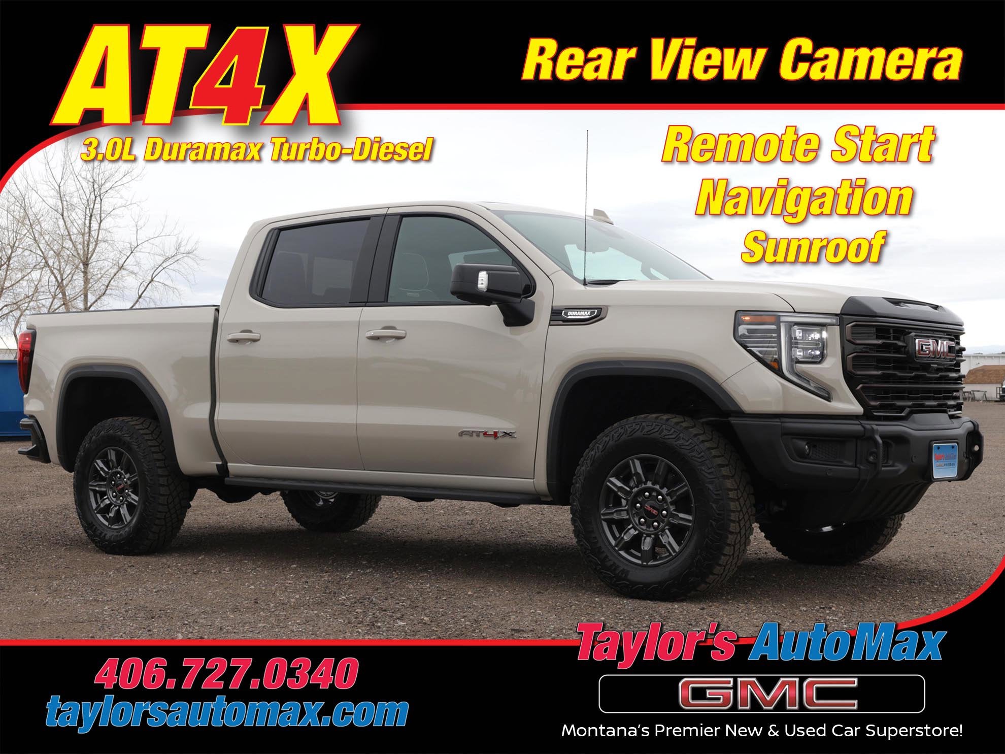 2026 GMC Sierra 1500 AT4X