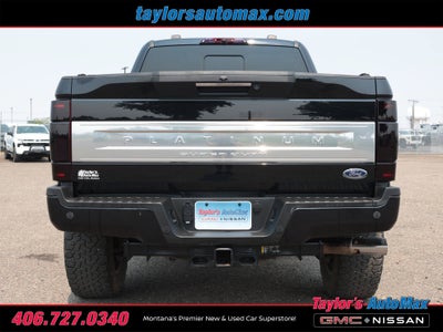 2022 Ford Super Duty F-350 SRW Platinum
