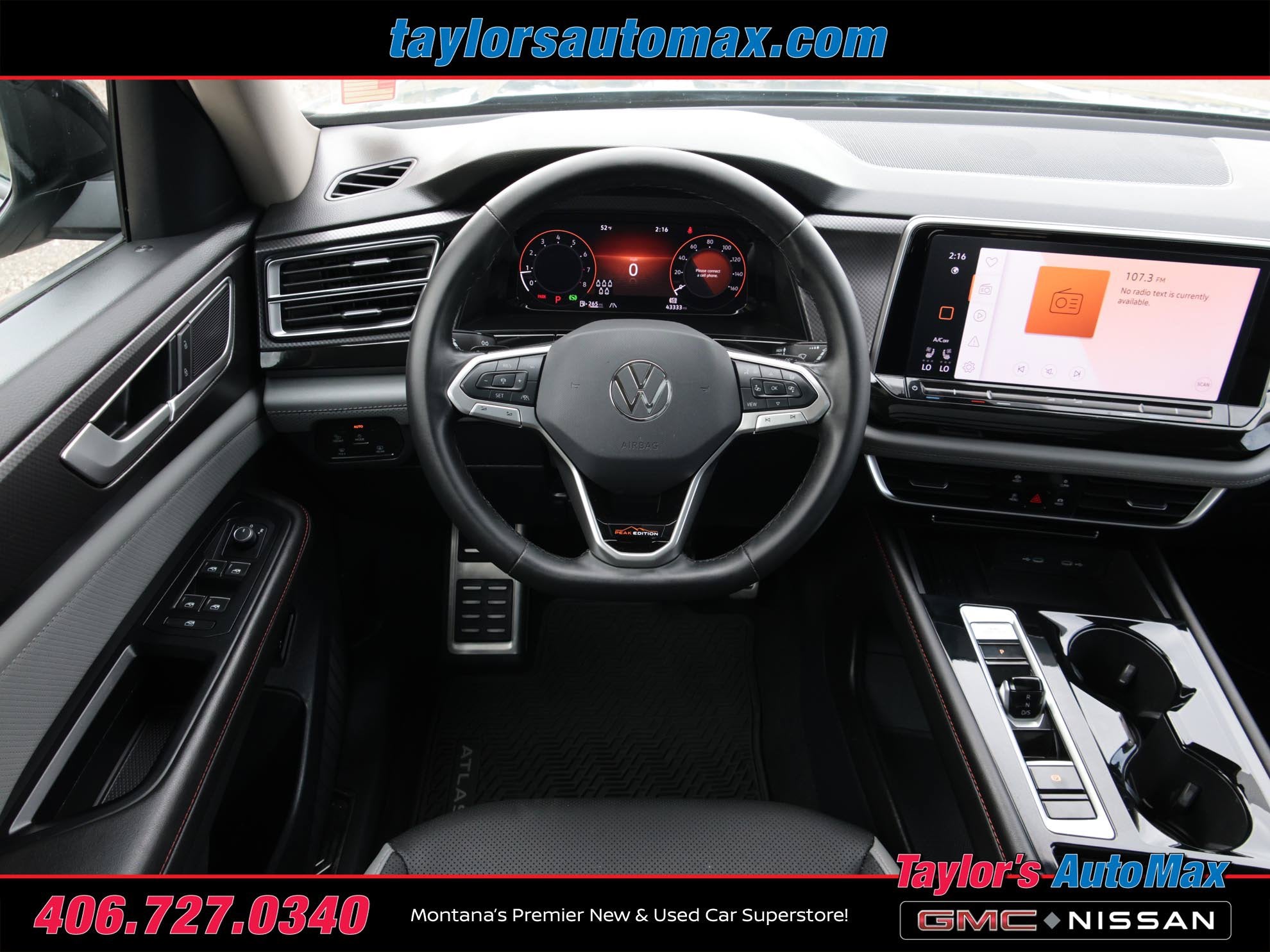 2025 Volkswagen Atlas 2.0T Peak Edition