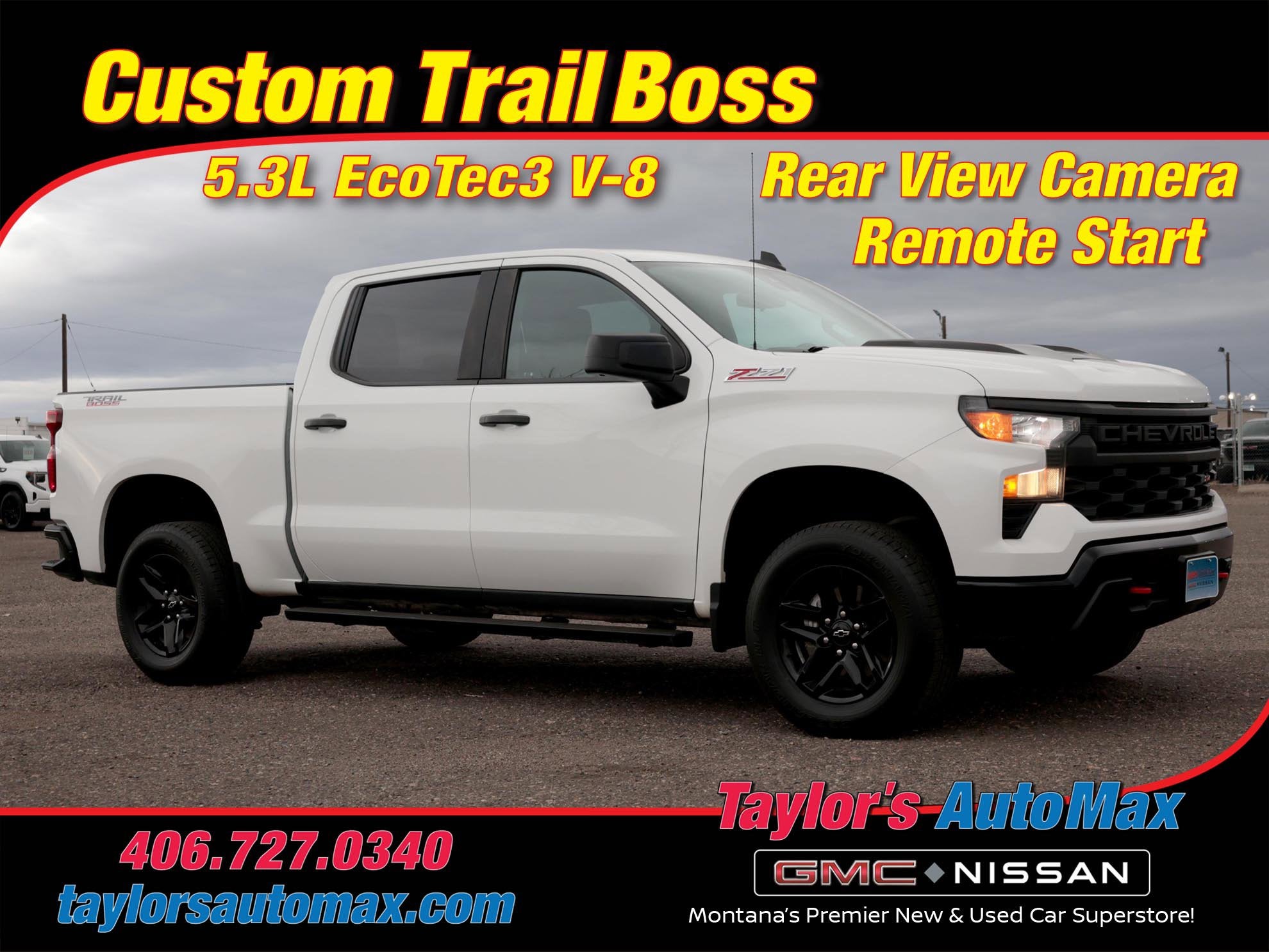 2022 Chevrolet Silverado 1500 Custom Trail Boss