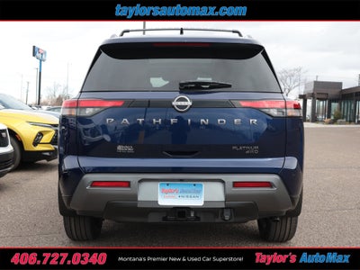 2026 Nissan Pathfinder Platinum
