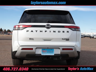 2025 Nissan Pathfinder Platinum