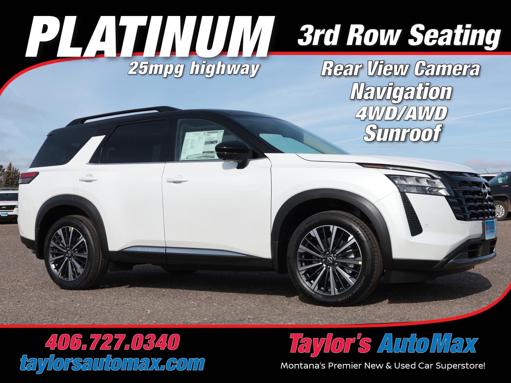 2026 Nissan Pathfinder Platinum