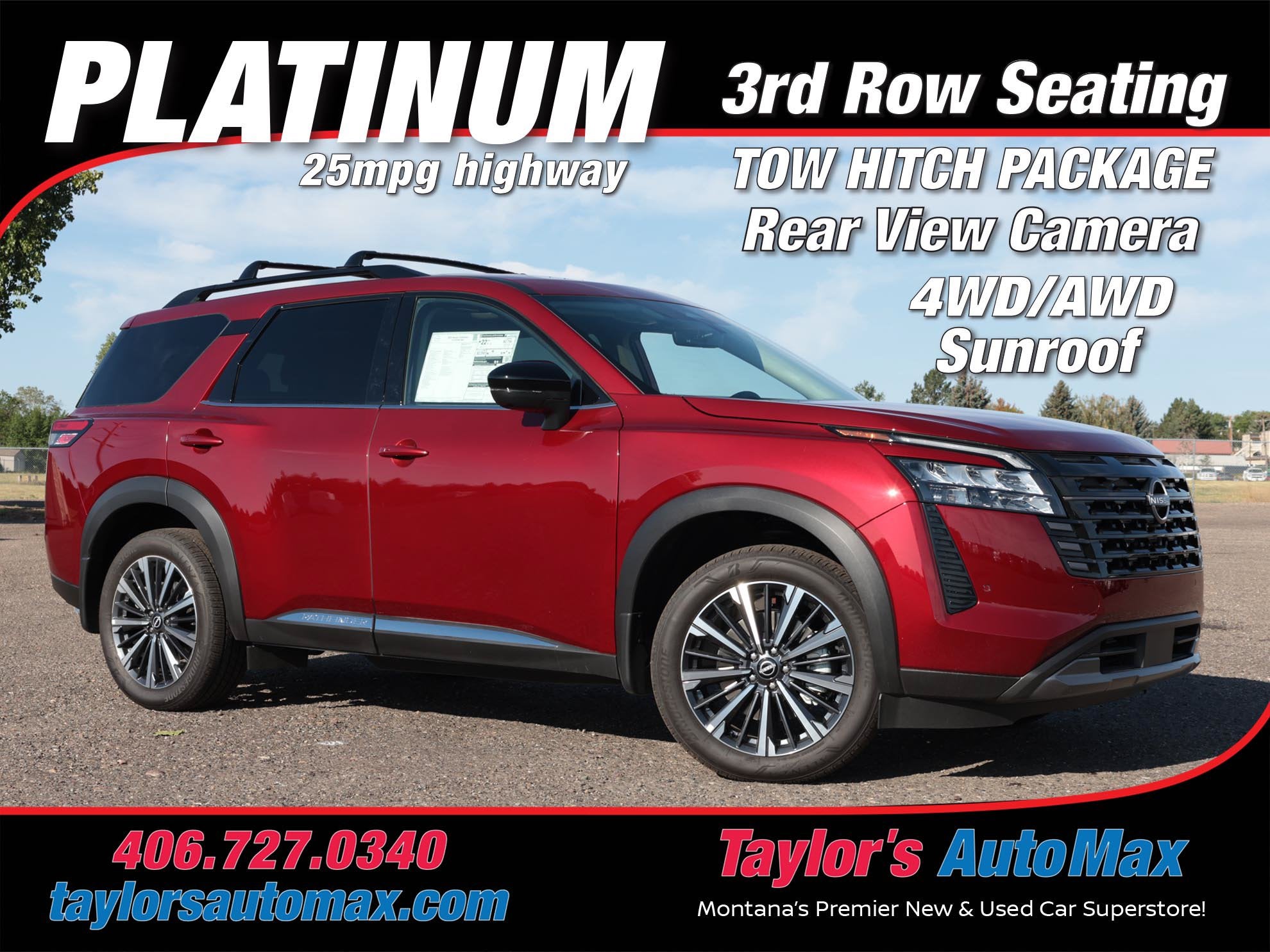 2026 Nissan Pathfinder Platinum