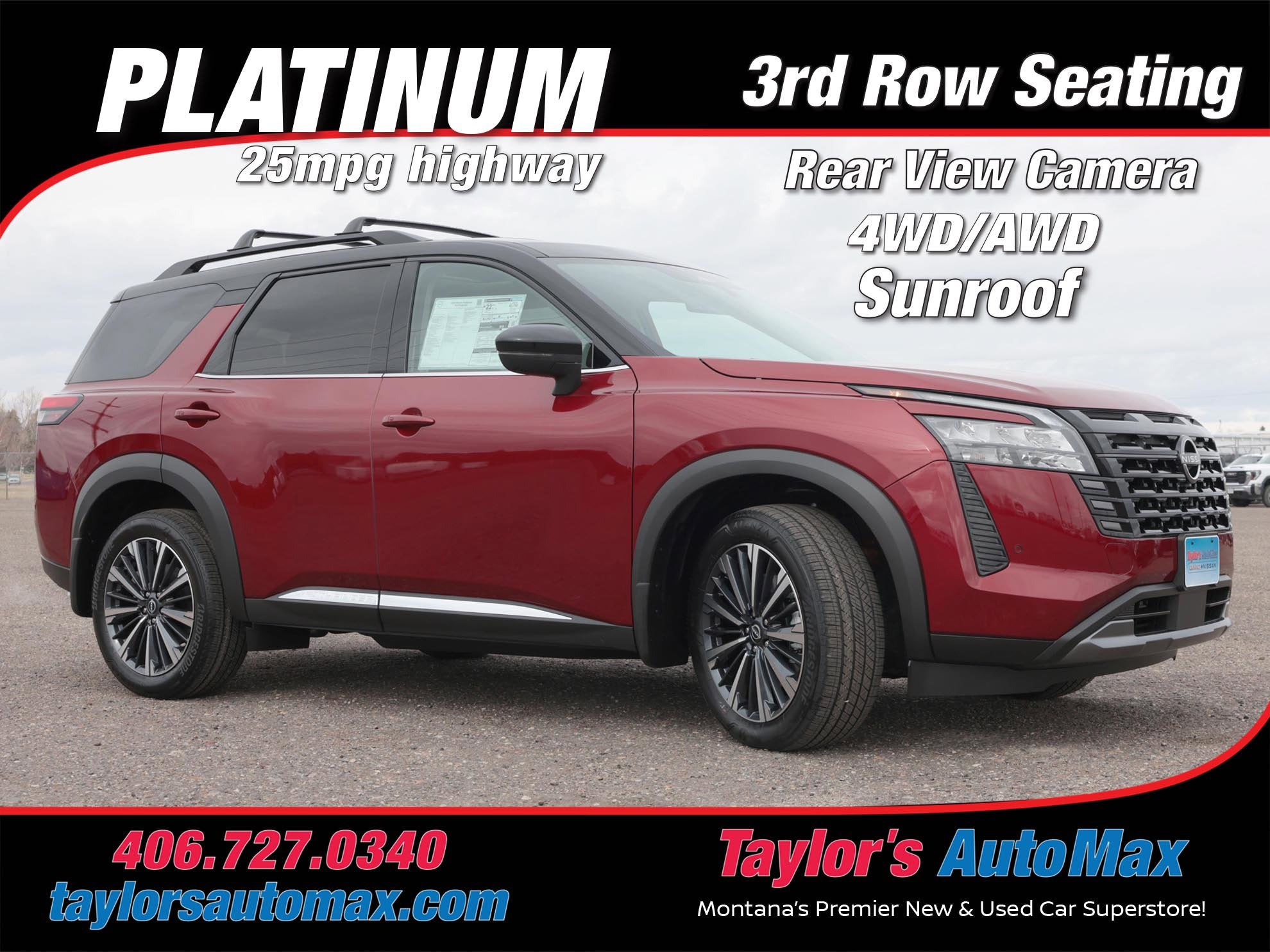 2026 Nissan Pathfinder Platinum