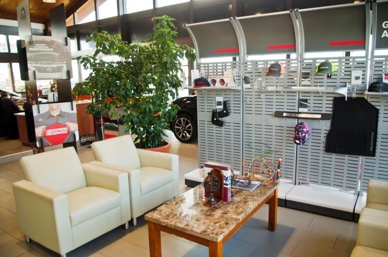 Service department waiting room